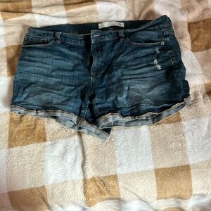women’s jean shorts size 12